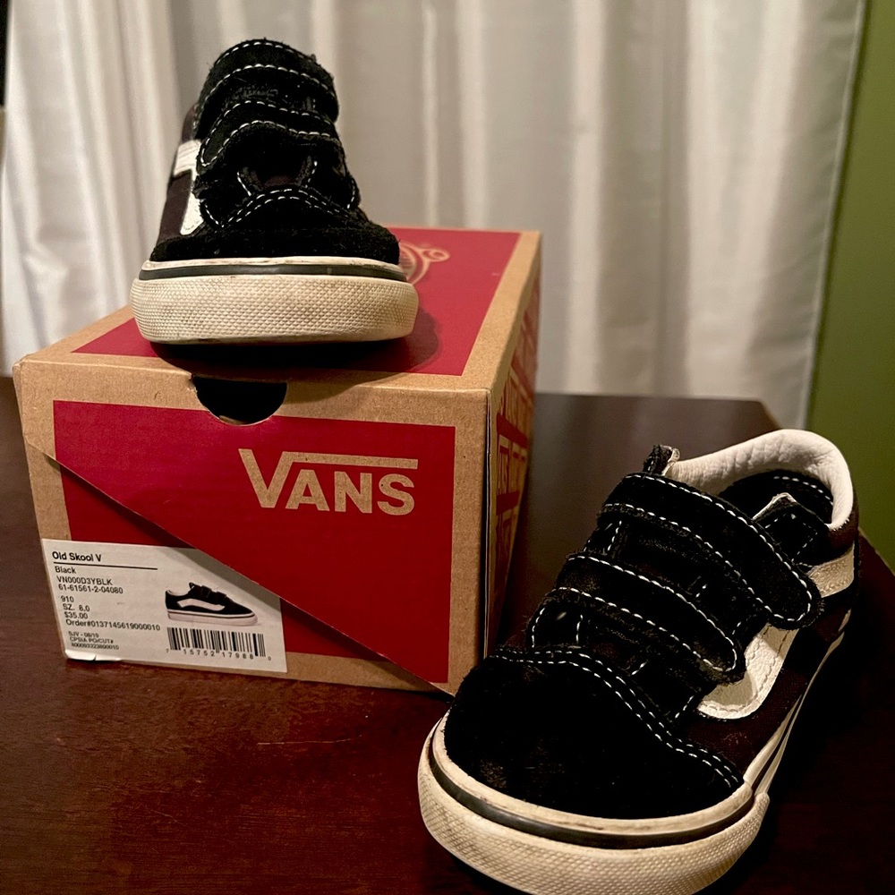 Classic Vans w/ Velcro Straps